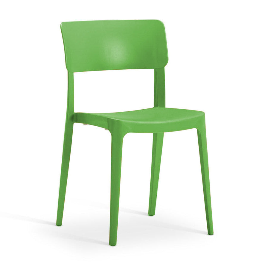 Vivo Polypropylene Side Chair One Piece Avocado