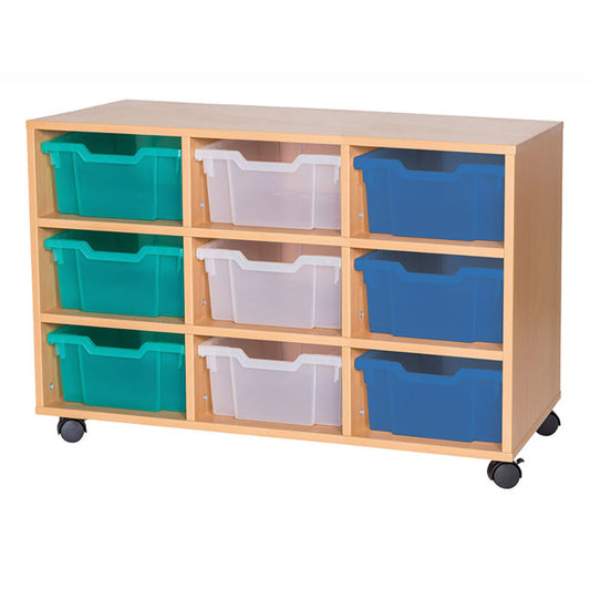 Smart Storage 9 Deep Tray Triple Unit