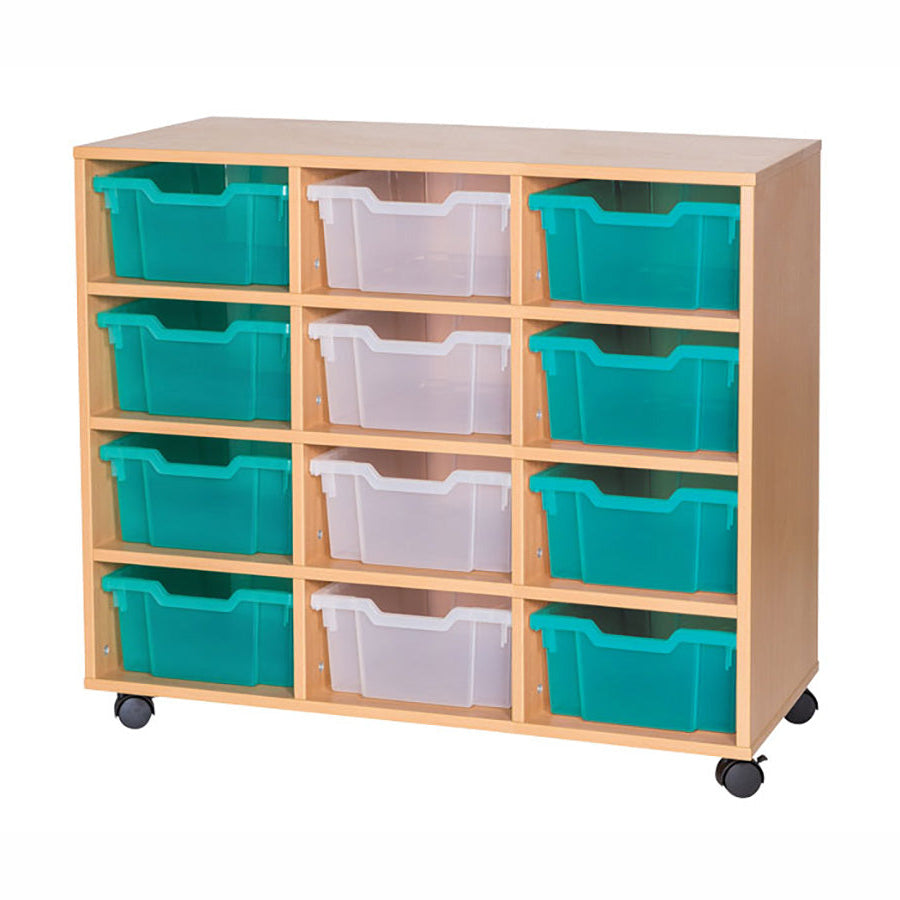 Smart Storage 12 Deep Tray Triple Unit
