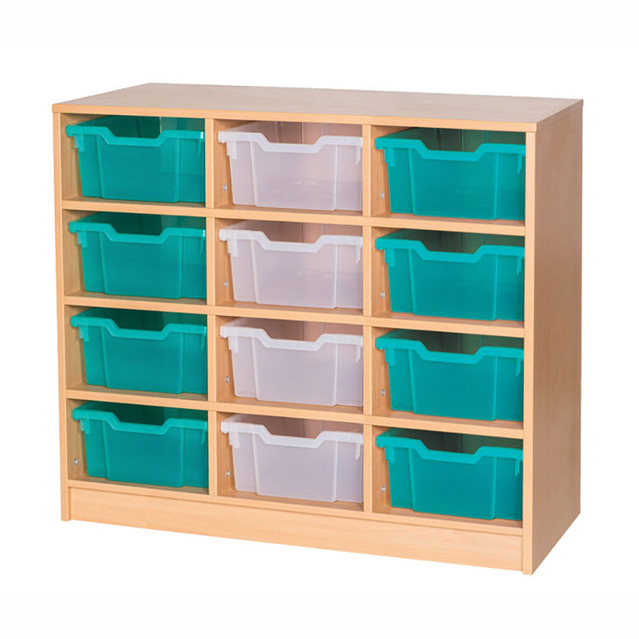 Smart Storage 12 Deep Tray Triple Unit