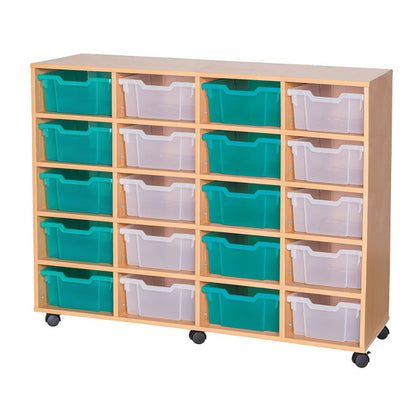 Smart Storage 20 Deep Tray Quad Unit