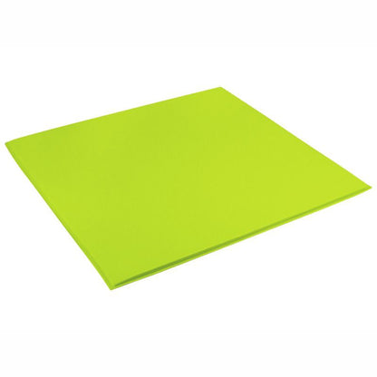 Wesco Plain Mat 130 X 130 Cm Light Green Childrens Play Mat