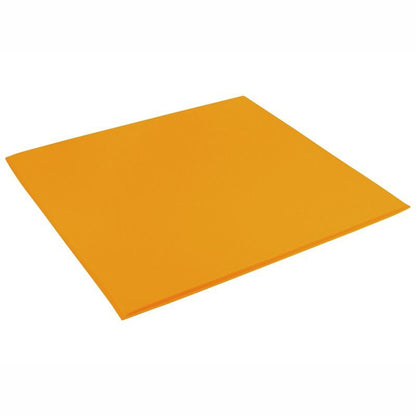Wesco Plain Mat 130 X 130 Cm Light Orange Childrens Play Mat