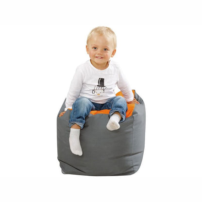 Wesco Seaty Cushion Cube Orange Lifestyle 3