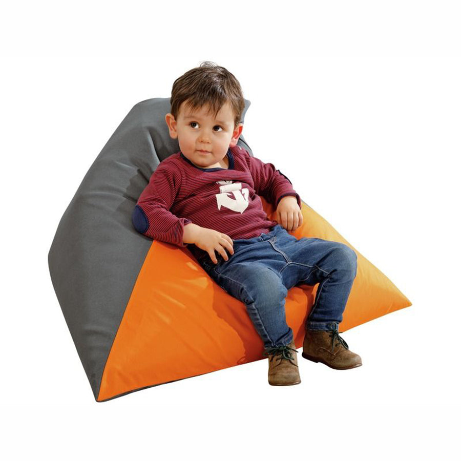 Wesco Seaty Cushion Pyramid Orange Lifestyle