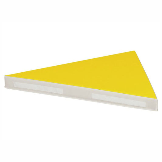 Wesco Triangular Baby Seat Mat Yellow and Ivory