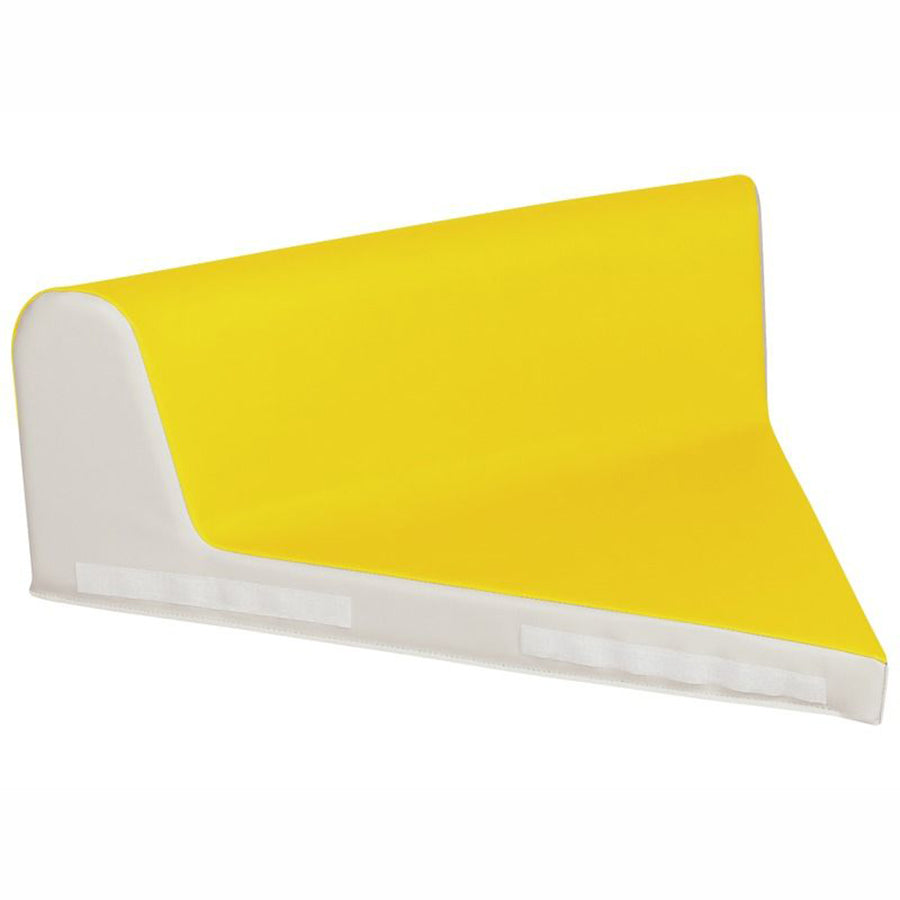 Wesco Triangular Baby Seat with Backrest Yellow and Ivory