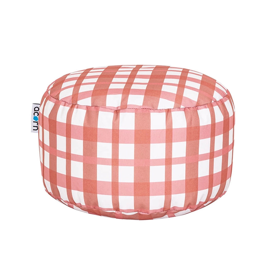 Willowbrook Acorn Farmhouse Small Bean Pod DFEU002 gingham showerproof polyester pod 1
