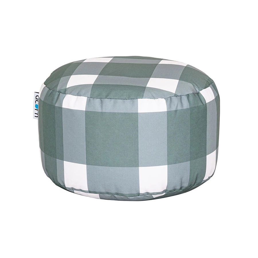 Willowbrook Acorn Farmhouse Small Bean Pod DFEU002 gingham showerproof polyester pod 2