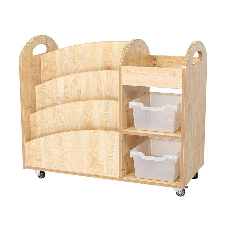 Willowbrook Art Trolley with Tubs DFEC093T Childrens Furniture Front View