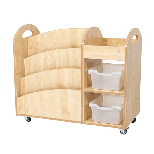 Willowbrook Art Trolley with Tubs DFEC093T Childrens Furniture Front View