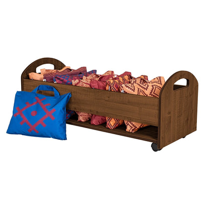 Willowbrook Bohemian Bean Cushions 8 cushions with Trolley DFEU27 Childrens Furniture