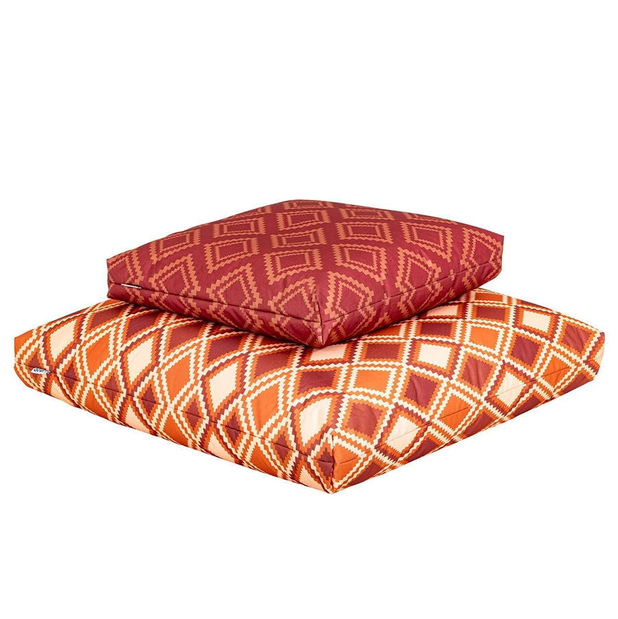 Willowbrook Bohemian Oversized Floor Beanbag DFEU054 and Large Floor Beanbag DFEU055 Childrens Furniture Lifestyle Image