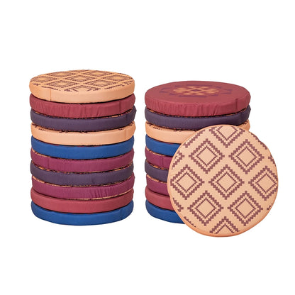 Willowbrook Bohemian Pads Set of 20 Floor cushions DFEU203 Childrens Furniture