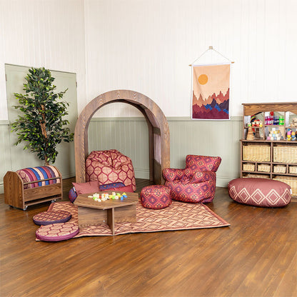 Willowbrook Bohemian Two Seater Bean Seat DFEU049 Childrens Furniture Lifestyle Image