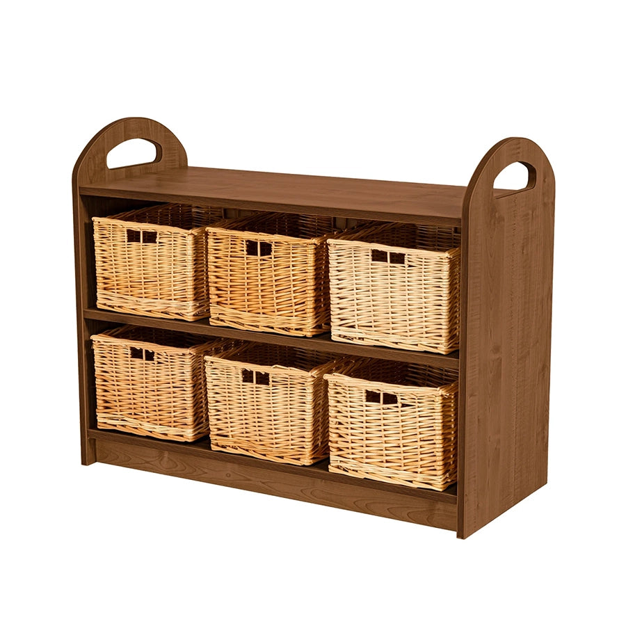 Willowbrook Bohemian Two Tier Storage Unit DFEB008B Childrens Furniture