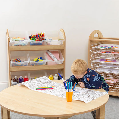 Willowbrook Circular Table DFEC063 Childrens Early Years Furniture Lifestyle Image 1