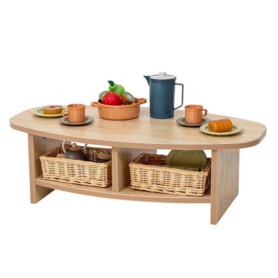 Willowbrook Classic Coffee Table for Children with Props DFEC076 Childrens Furniture