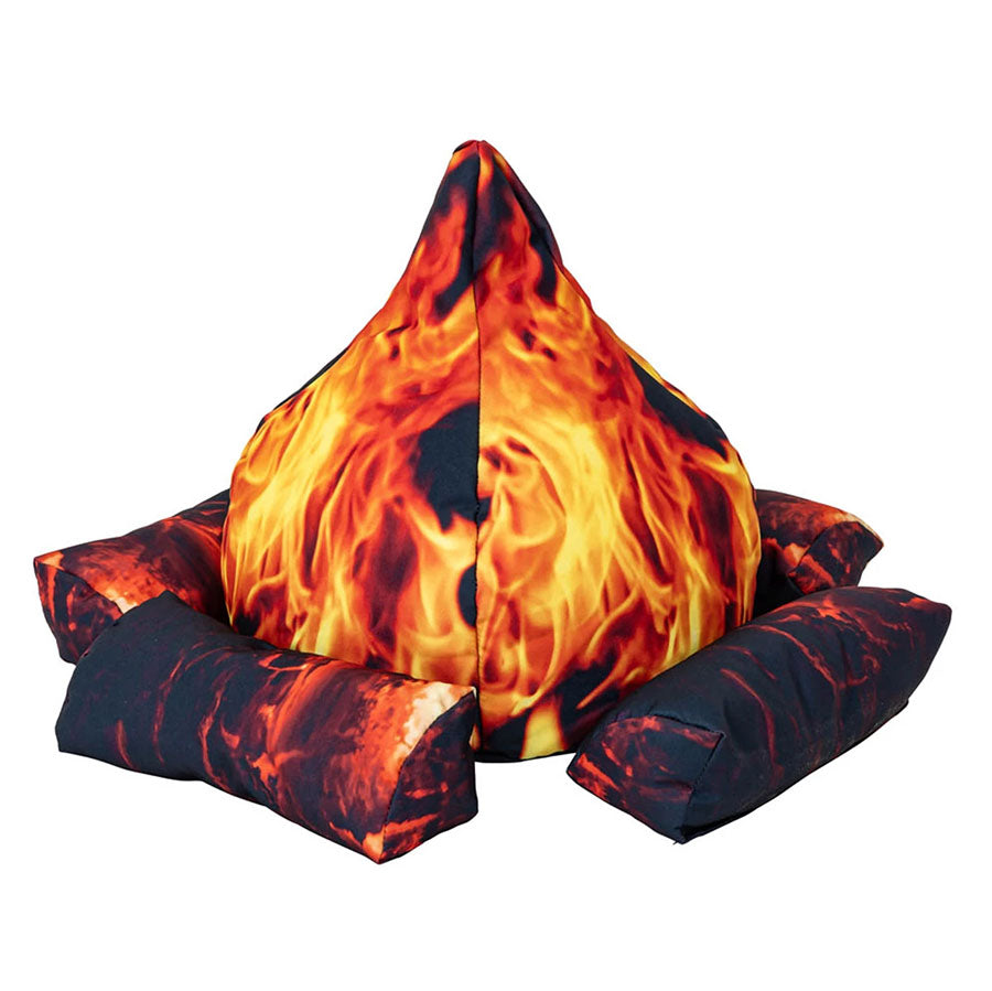 Willowbrook Classic Fireplace Bean Bag Fire & Logs DFEC082 Childrens Furniture
