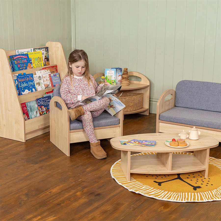 Willowbrook Classic Reading Armchair for Children DFEC058 Childrens Furniture Lifestyle Image