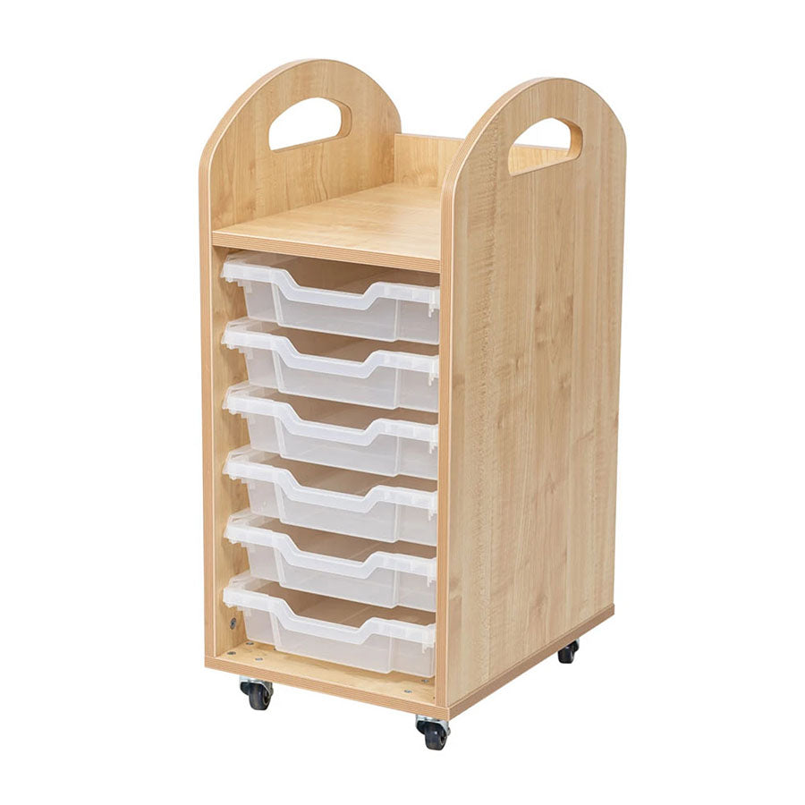Willowbrook Classic Single Tray Unit with 6 Shallow Trays DFEC036 Childrens Furniture