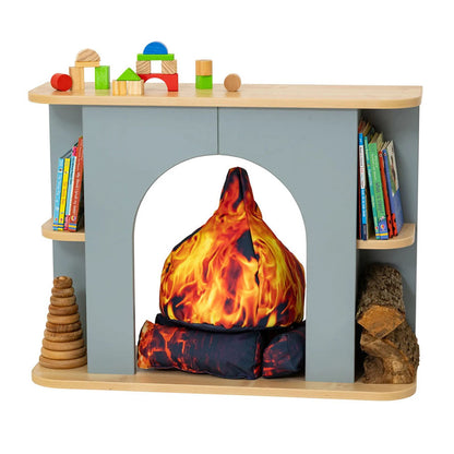 Willowbrook Coastal Fireplace with bean fire and props DFEX004 Childrens Furniture