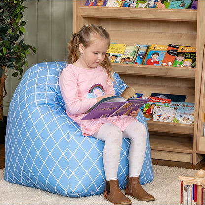 Willowbrook Coastal Primary Beanbag DFEU098 Childrens Furniture Lifestyle Image 1