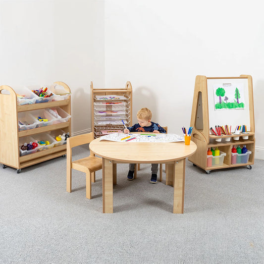 Willowbrook Compact 5 Piece Art Room Bundle Offer DFEC175 Childrens Furniture Lifestyle Image 1