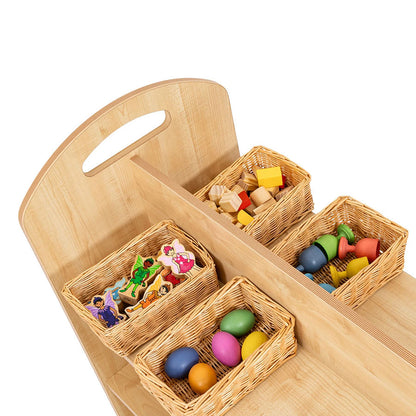 Willowbrook Discoverer – Large Double Sided Trolley Top View with Props DFEC012 Childrens Furniture