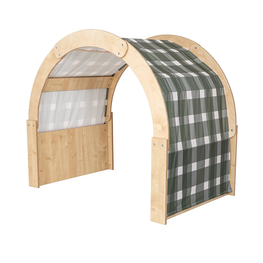 Willowbrook Farmhouse Hideaway Haven DFEU011 Farmhouse Gingham Fabric Cover