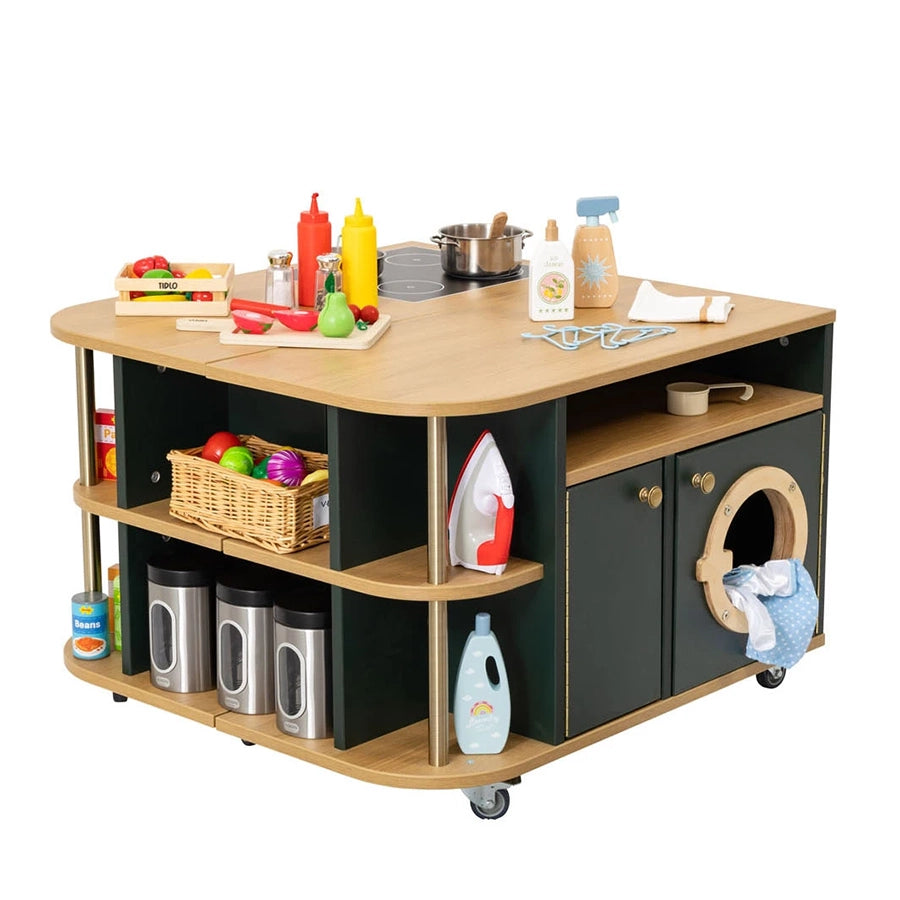 Willowbrook Farmhouse Kitchen Island DFEF007 Childrens Furniture with Props
