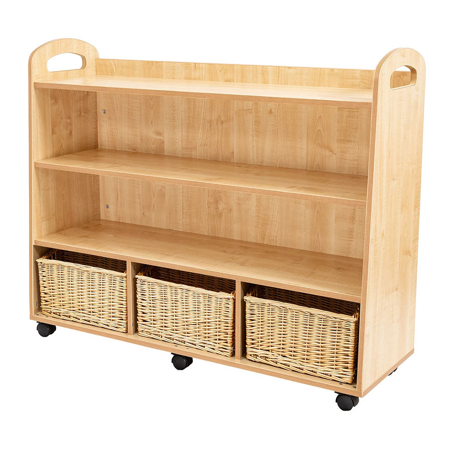 Willowbrook Grand Wide Raleigh Mobile Unit with Baskets DFEC027B Childrens Furniture