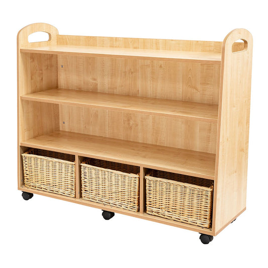 Willowbrook Grand Wide Raleigh Mobile Unit with Baskets DFEC027B Childrens Furniture