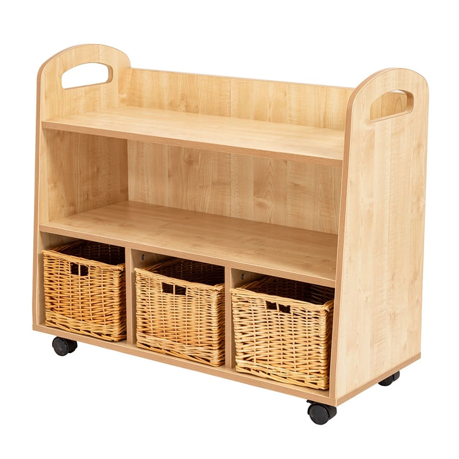 Willowbrook Medium Raleigh Mobile Unit with Baskets DFEC026B Childrens Furniture