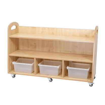 Willowbrook Medium Wide Raleigh Mobile Unit with Tubs DFEC033T Childrens Furniture