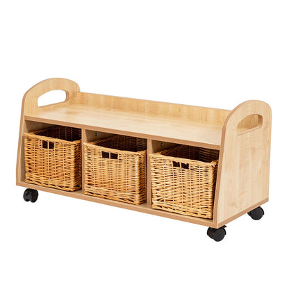 Willowbrook Petit Raleigh Mobile Unit with Baskets DFEC025B Childrens Furniture