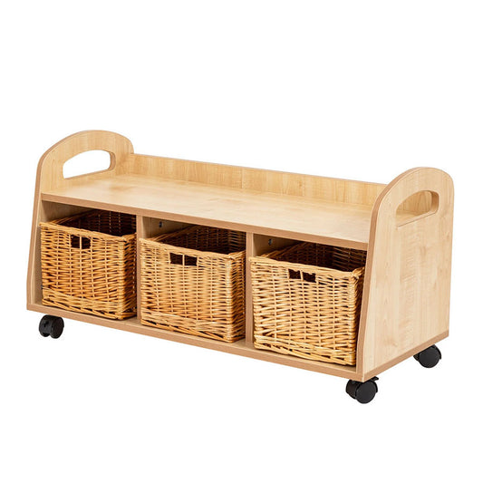 Willowbrook Petit Raleigh Mobile Unit with Baskets DFEC025B Childrens Furniture