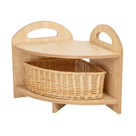 Willowbrook Pioneer One Tier Corner Unit with Basket DFEC009B Children Furniture