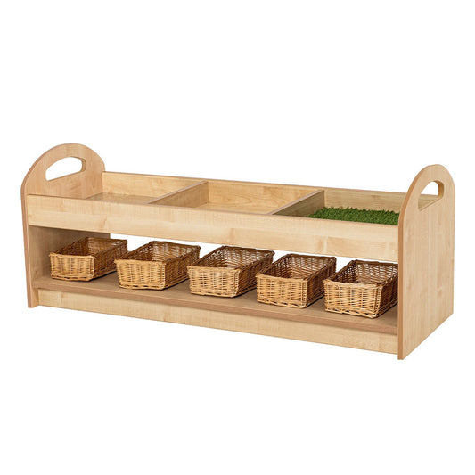 Willowbrook Pioneer Sensory Table with Shallow Baskets DFE124B Childrens Furniture