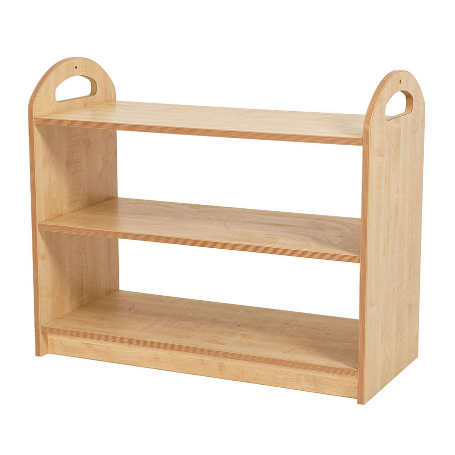 Willowbrook Pioneer Two Tier Open Shelving Empty DFEC005 Childrens Furniture