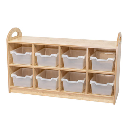 Willowbrook Pioneer Wide Two Tier Unit with Tubs DFEC031T Childrens Furniture