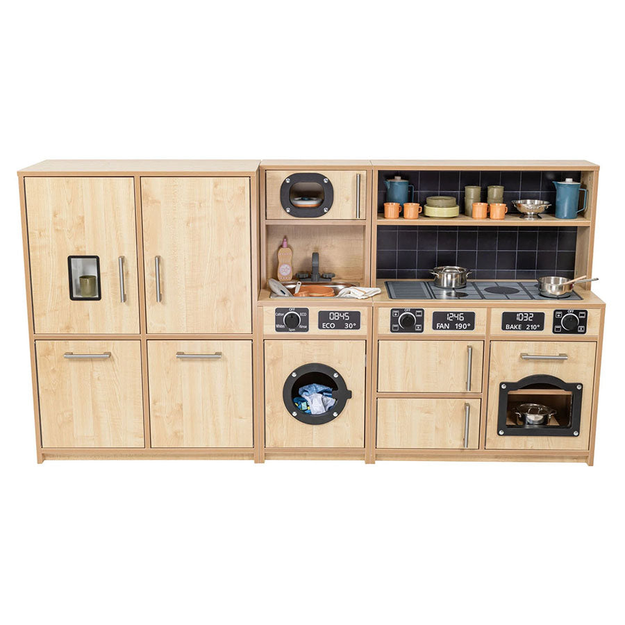 Willowbrook Premium Kitchen Unit with Props DFEC084 Childrens Roll Play Furniture