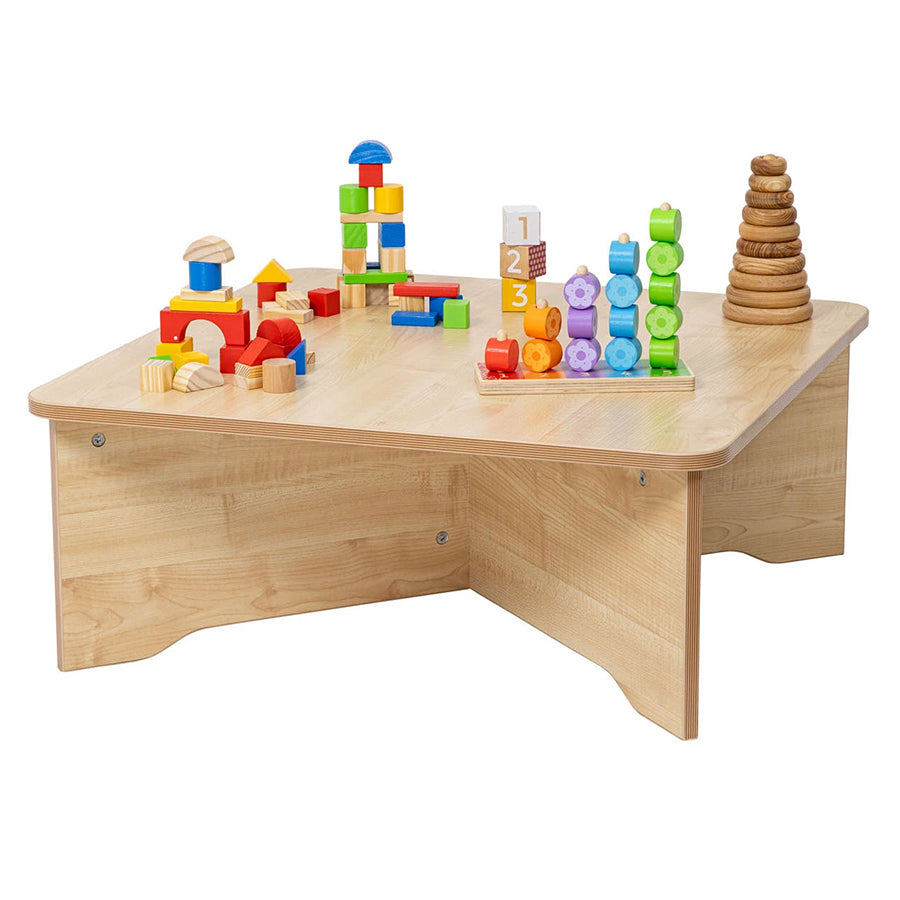 Willowbrook Square Kneel Up Table DFEC087 Childrens Early Years Furniture with Props