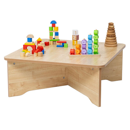 Willowbrook Square Kneel Up Table DFEC087 Childrens Early Years Furniture with Props