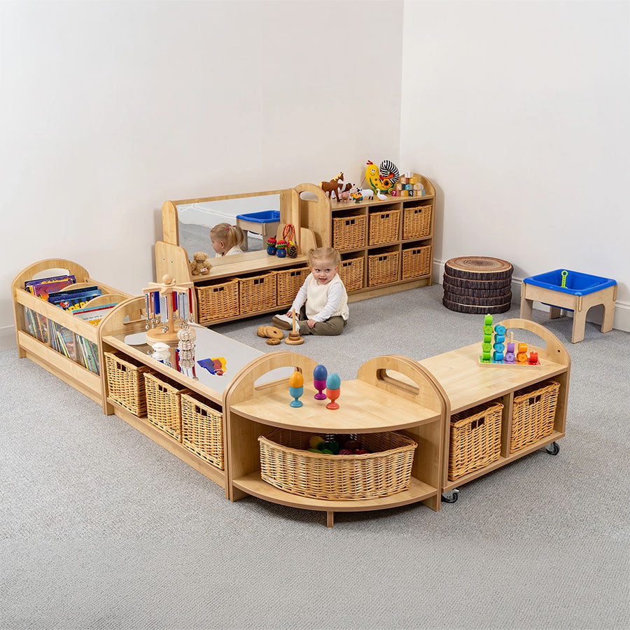 Willowbrook Toddler Discovery & Exploration Zone 8 Piece Bundle Offer DFEC170 Childrens Furniture