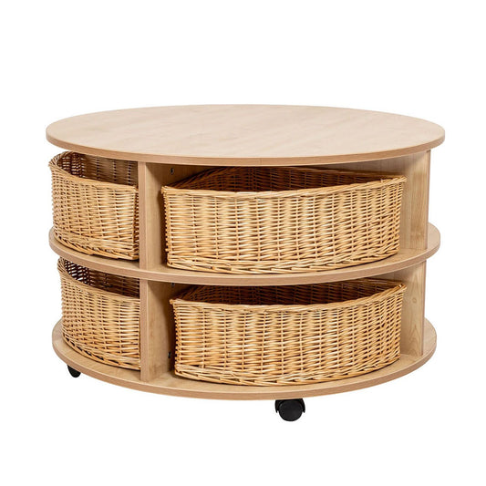 Willowbrook Two Tier Quadrant Unit with Baskets DFEC053B Childrens Furniture