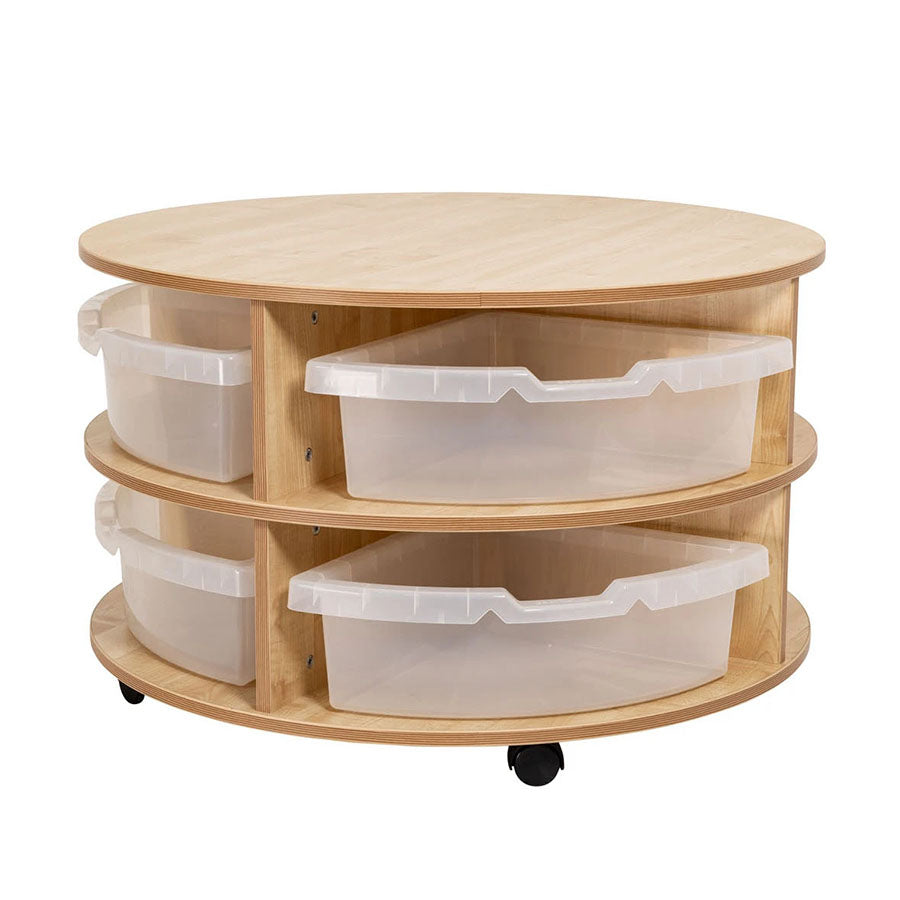 Willowbrook Two Tier Quadrant Unit with Tubs DFEC053T Childrens Furniture