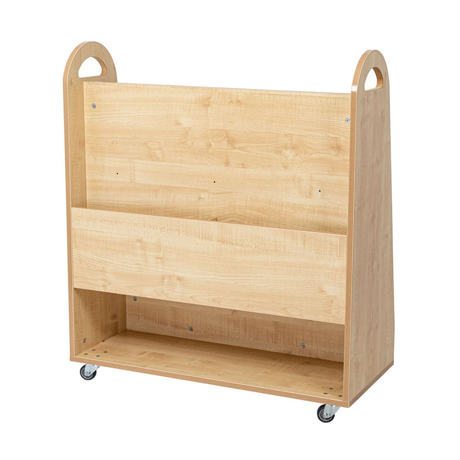 Willowbrook Wallace 4 Display Shelf Storage Back View DFEC015 Childrens Furniture Book Storage