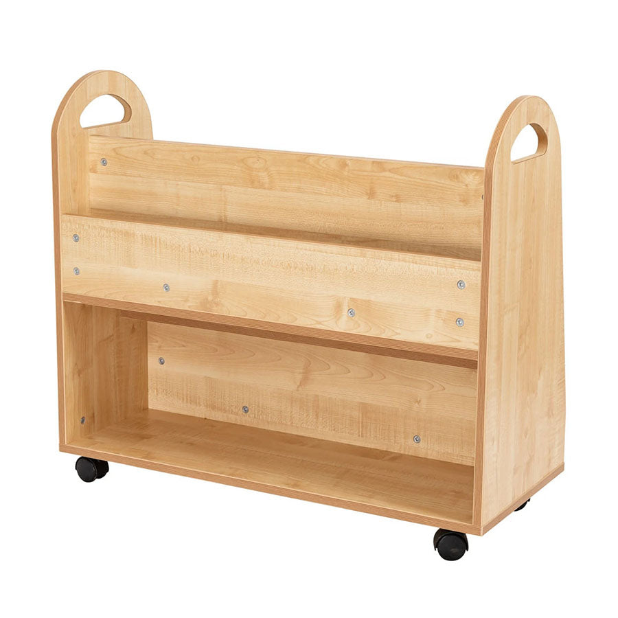 Willowbrook Wallace Display Shelf Storage – 3 Tier Back view DFEC014 Childrens Furniture