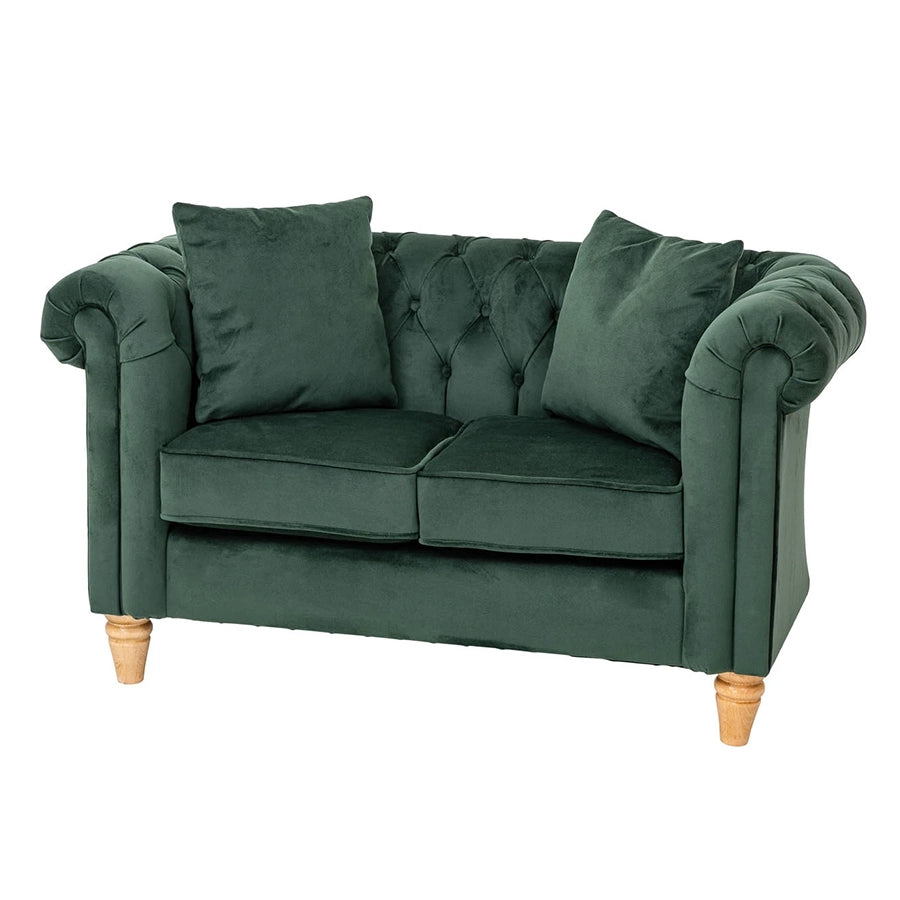 Willowbrook Windsor Chesterfield Sofa for Children Emerald DFEU013 Sofa Seating